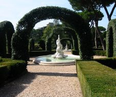Vatican Garden Formal Fountains