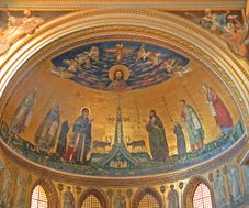St John Lateran Apse Ceiling