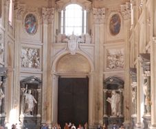 St John Lateran view towards the Holy Door