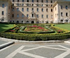 Vatican Garden Papal Mansion House