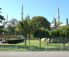 Blue Mosque from_Hagia Sophia