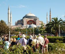 Hagia Sophia from Blue Mosque