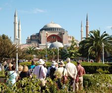 Hagia Sophia from Blue Mosque