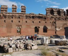 Red Hall Basilica and Roman ruins